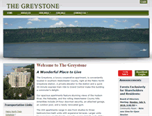 Tablet Screenshot of greystoneonhudson.com